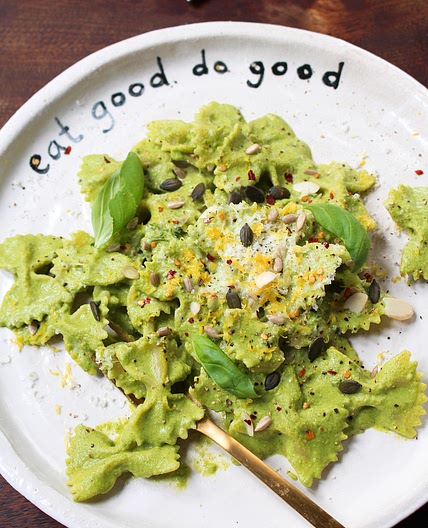 Tenderstem Broccoli Pesto Pasta