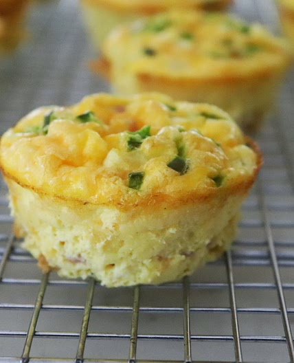 Ham and Cheese Egg Muffins