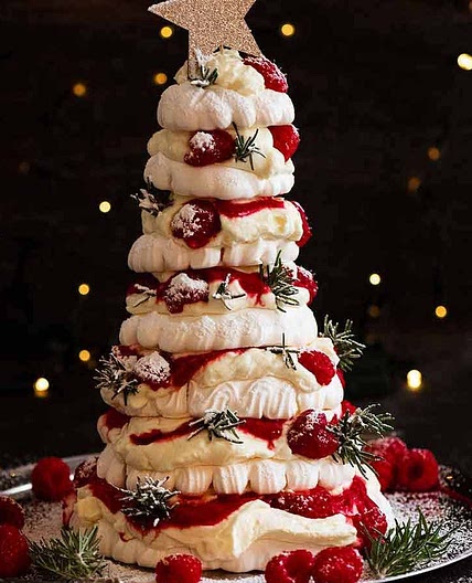 Pavlova Christmas Tree