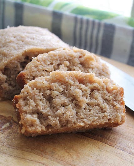Glazed Apple Cinnamon Oatmeal Bread