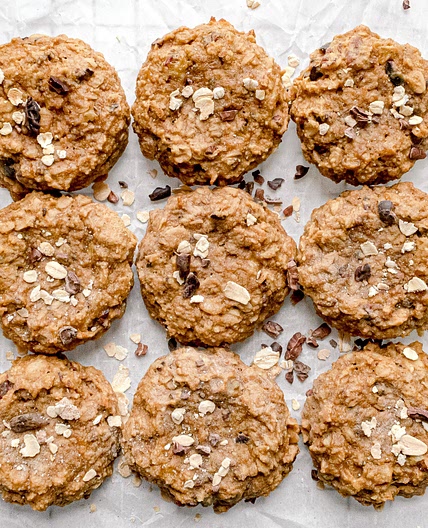 Vegan Peanut Butter Oatmeal Cookies - Easy, Gluten-Free!