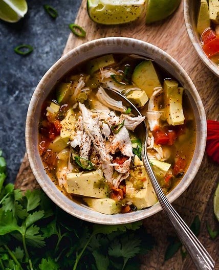 Chicken and Avocado Soup