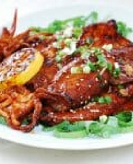 Ojingeo Gui (Spicy Grilled Squid)
