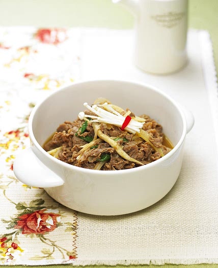 뚝배기버섯불고기 만드는 법