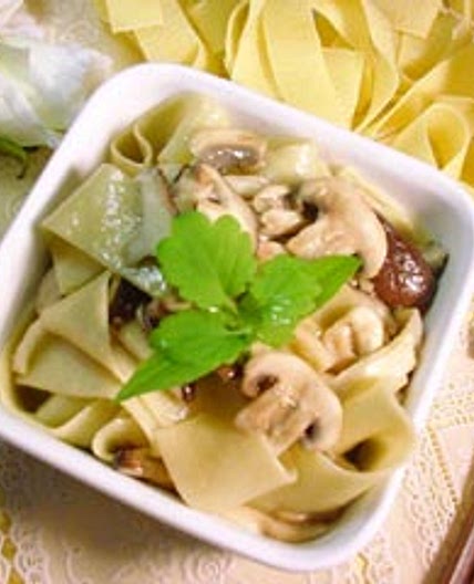 버섯파스타