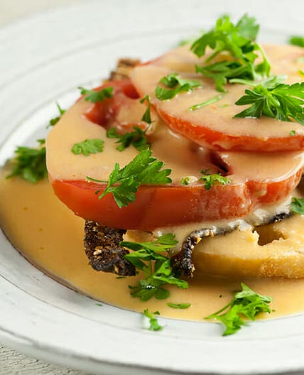 Tomato Bacon Welsh Rarebit