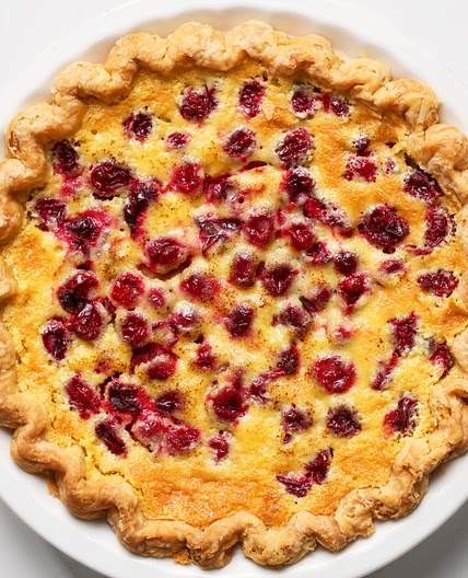 Cranberry Chess Pie