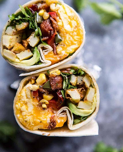 Avocado Breakfast Burrito