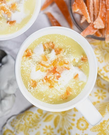 Grapefruit White Hot Chocolate Recipe