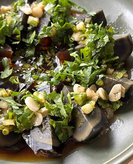 Century Egg Salad