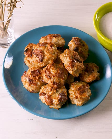 Chicken Bacon Ranch Poppers