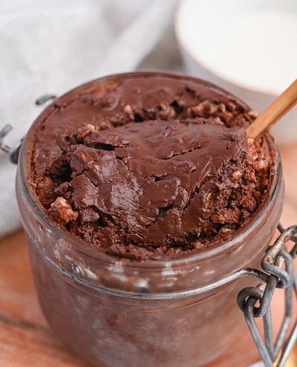 Protein Rice Cakes Chocolate Pudding