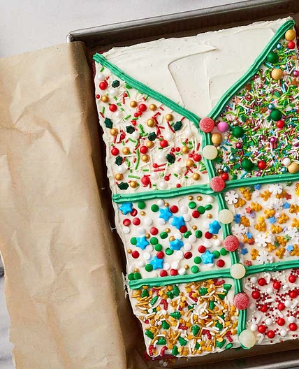 Ugly Sweater Cake