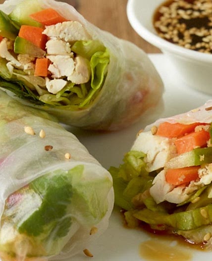 Reispapier-Sommerrollen: einfach selber machen