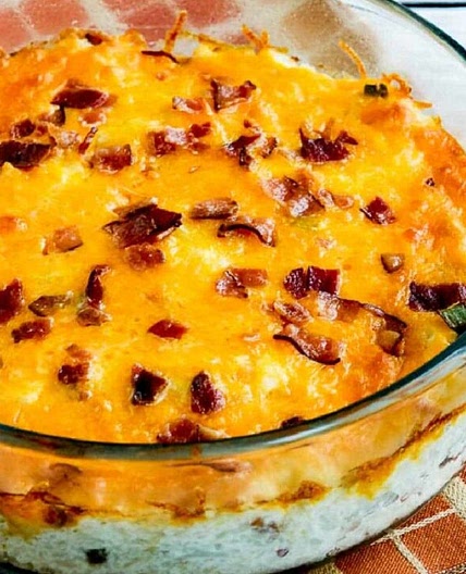 Low-Carb Twice Baked Cauliflower