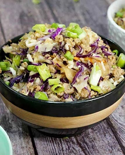 Instant Pot Egg Roll in a Bowl (Paleo, AIP, Whole30)