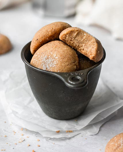 Brown Butter Shortbread Cookies