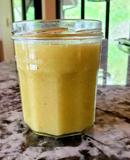 Lemon balsamic dressing