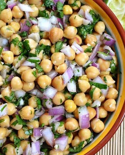 Cumin Lime Chickpeas