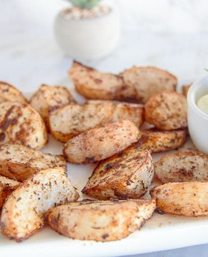 Spicy Turnip Wedges