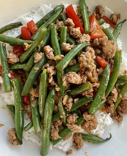 Thai-Inspired Pork Mince Stir Fry