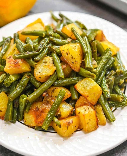 Potatoes and Green Beans