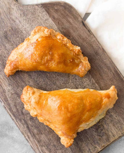 Freezer Friendly Savoury Chicken and Cheese Hand Pies