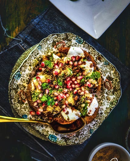 Aloo Tikki Chaat