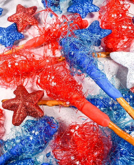 Spun Sugar Sparklers