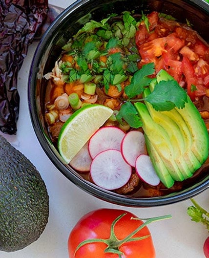Red Mushroom Pozole