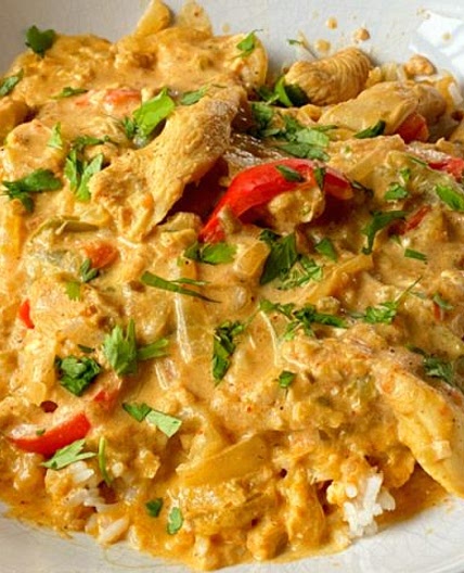 Instant Pot Low-Carb Chicken Fajita Casserole