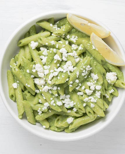 Green Pea & Feta Pasta
