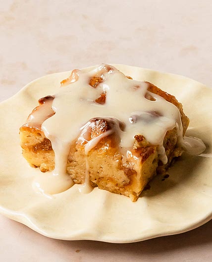 Bread Pudding with Vanilla Sauce Recipe
