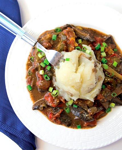 Portobello Pepper Steak