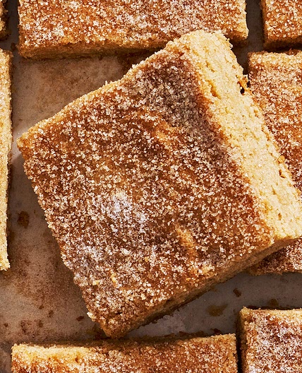 Snickerdoodle Blondies