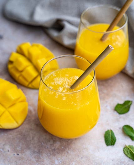 Fresh Homemade Mango Juice
