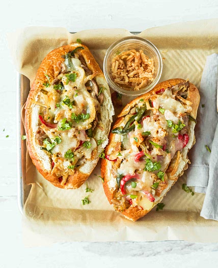 Philly Cheesesteaks with Jalapeños