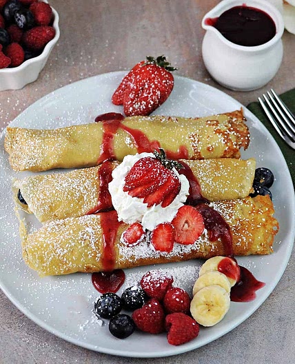 Oat Milk Crepes