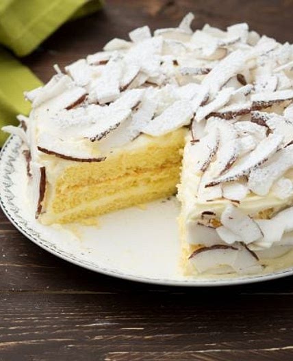 Torta cocco e limone