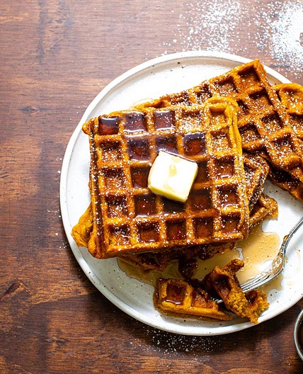 Pumpkin Waffles