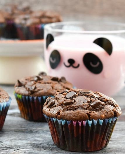 Back-to-School Vegan Chocolate Muffins