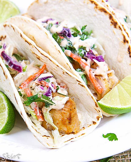 Mahi Mahi Fish Tacos with Chipotle Sauce for Fish Tacos