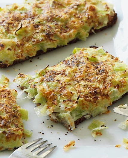 Welsh Leek Rarebit