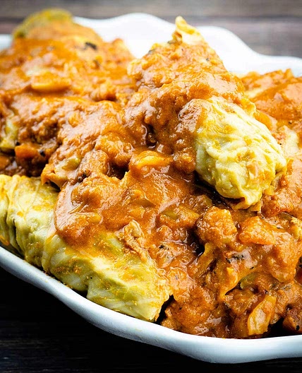 Stuffed Cabbage Rolls in the Ninja Foodi