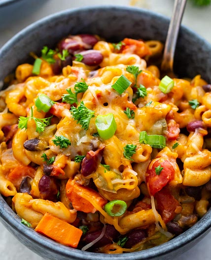 Vegetarian Chili Mac