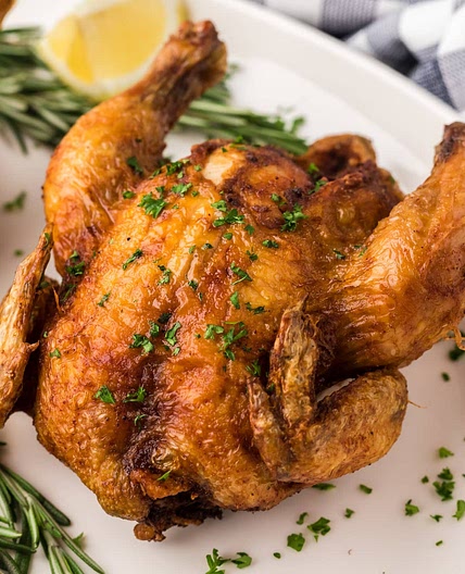 Deep Fried Cornish Hens