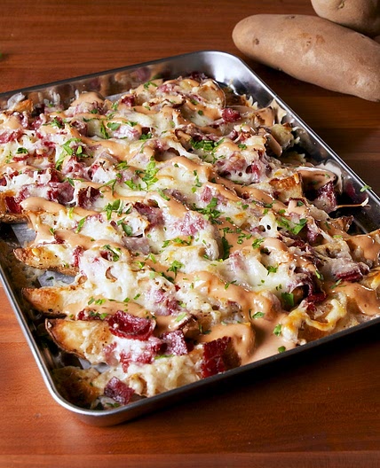 Reuben Loaded Potatoes