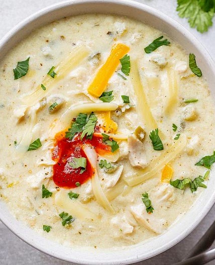Instant Pot Enchilada Chicken Soup