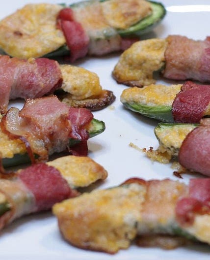 Bacon Wrapped Jalapeno Poppers