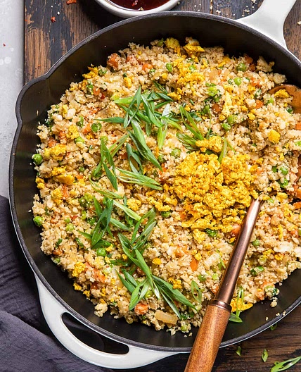 Vegan Cauliflower Fried Rice